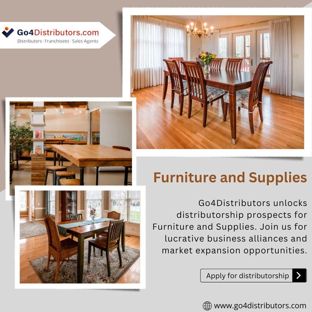 A StepbyStep Guide to Finding Furniture and Supplies Distributorship