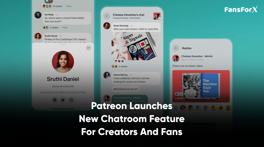 Patreon Launches New Chat Room Feature for Creators and Fans