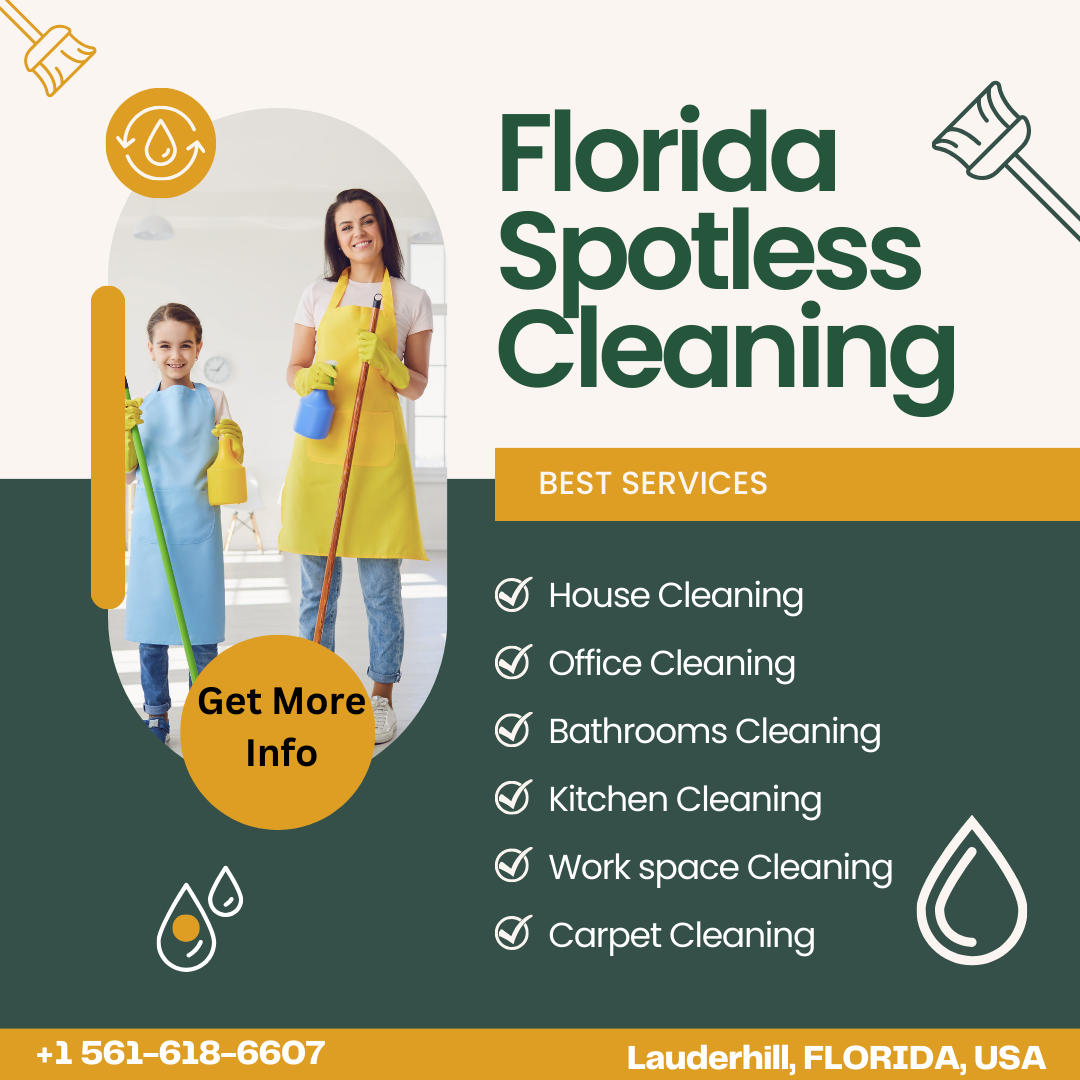 Deep House Cleaning Services in Pembroke Pines by Florida Spotless