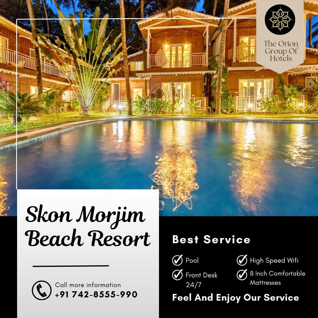 Hotels in One of the Best Hotels in Morjim Beach, Goa by Travel Mar