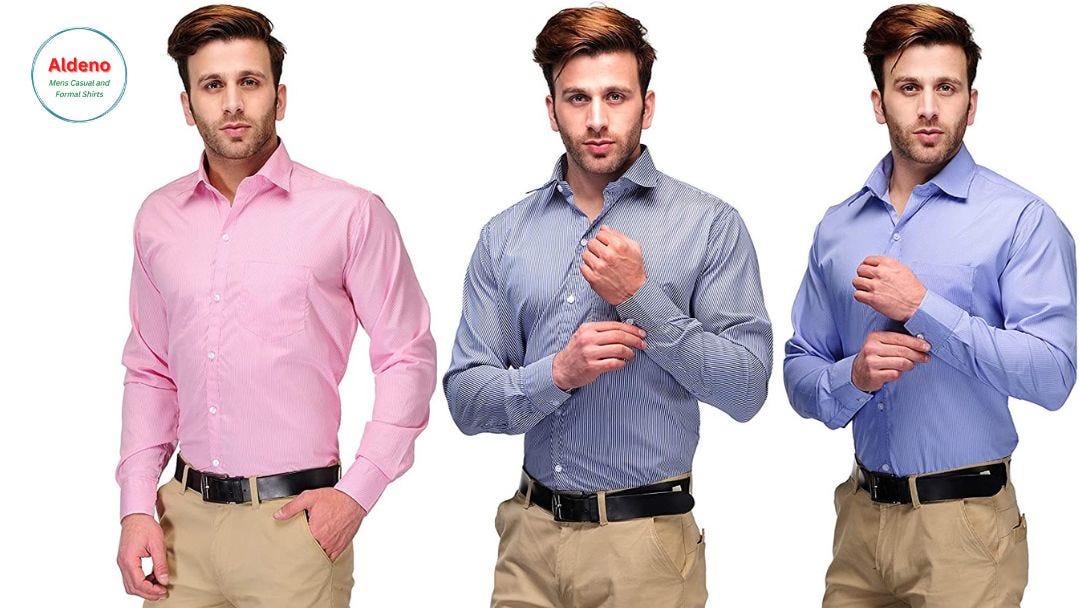 Which Brand is Best for Men's Formal Shirts? | by Aldeno Mens Shirts |  Medium