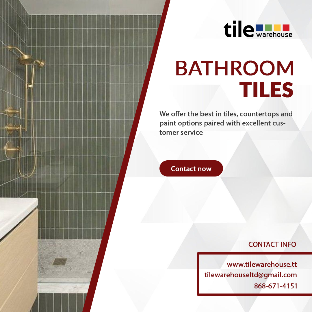 Bathroom Tiles for Sale in Trinidad: Refresh Your Space with Tile ...