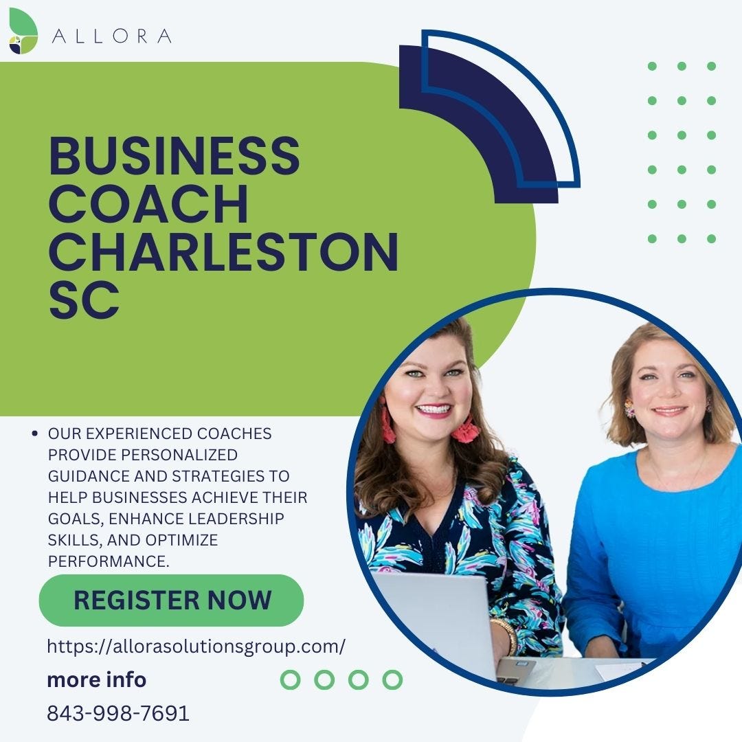 How to Find the Right Business Coach in Charleston, SC? Allora