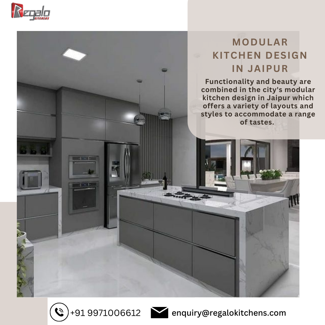 Modular Kitchen Design In Jaipur Regalo Kitchens Kitchen Design