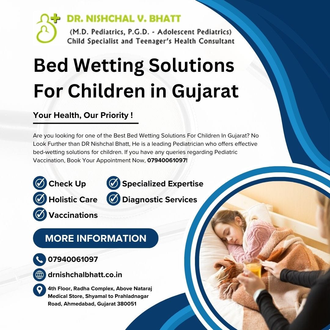 Bed Wetting Solutions For Children in Gujarat
