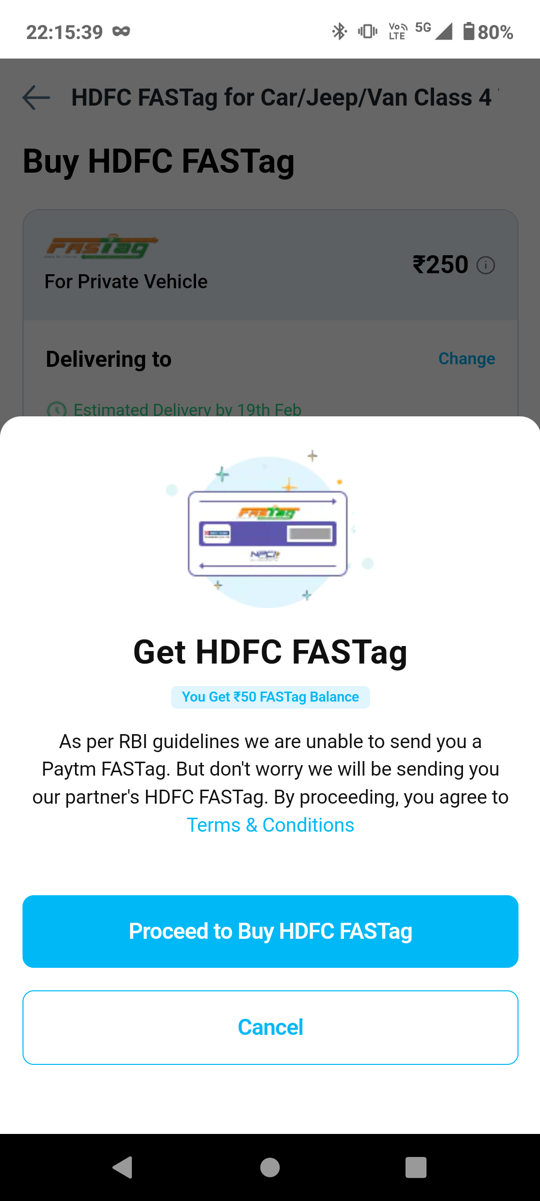 Paytm Partners with HDFC for New FASTag Issuances Amid RBI Wallet Ban