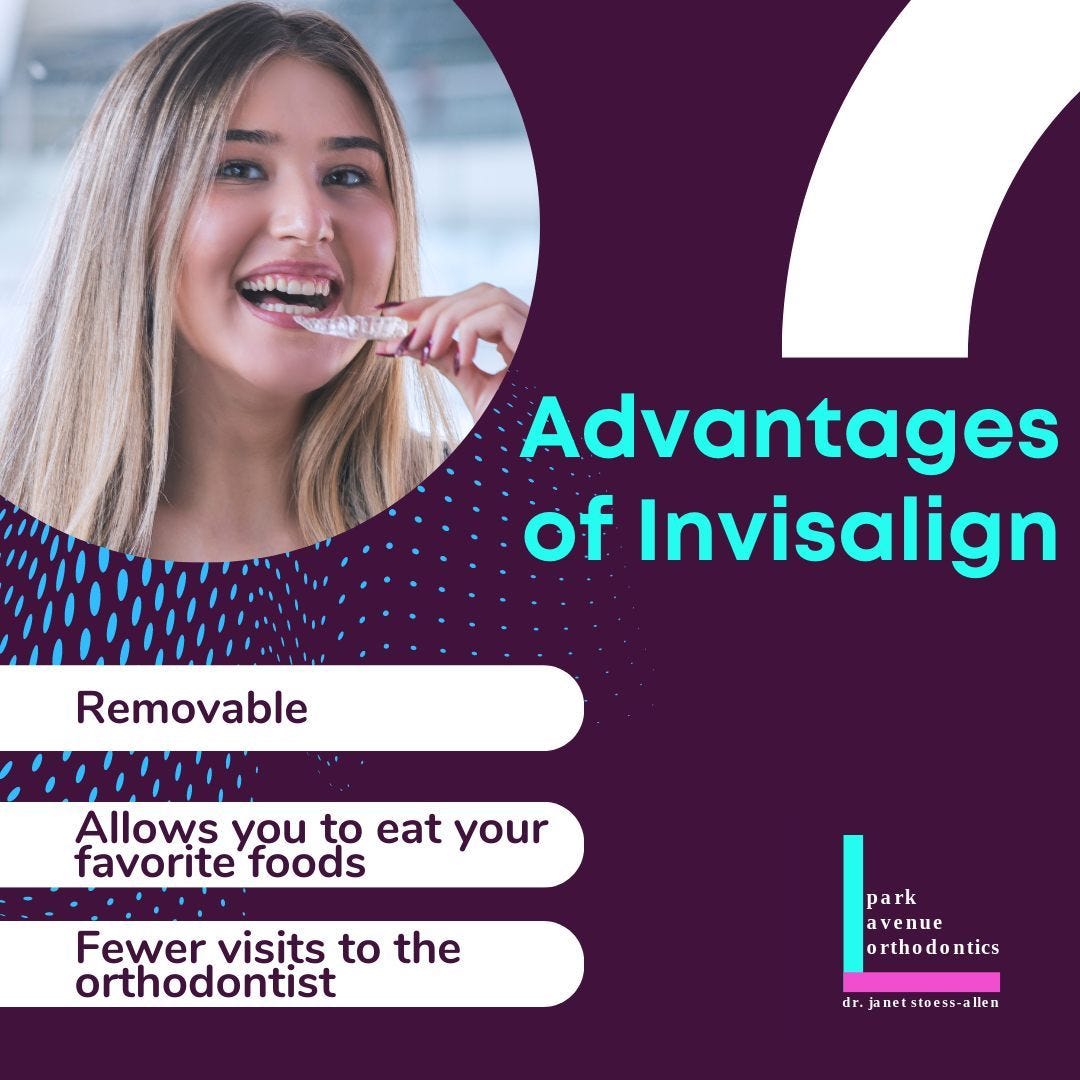 Advantages of Invisalign in New York City NY Park Avenue Orthodontics