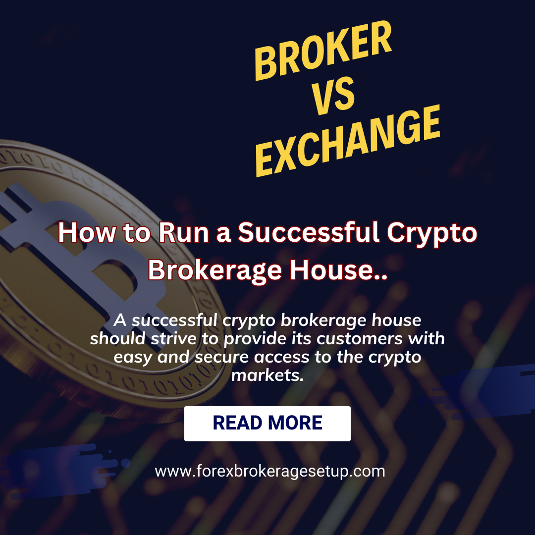 Broker vs. Exchange. How to Run a Successful Crypto… by Blogger Man