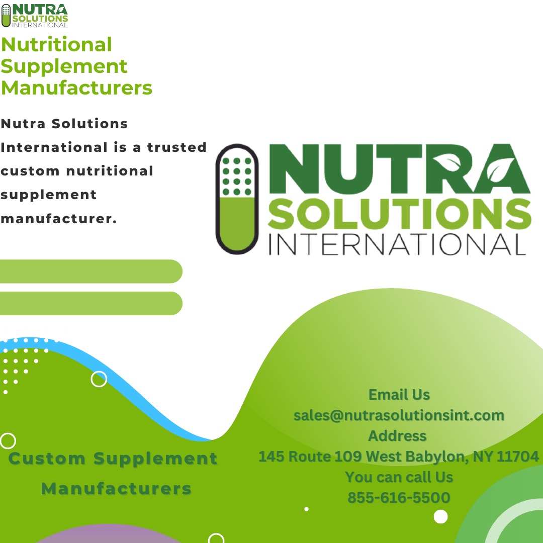 Nutritional Supplement Manufacturers Nutra solutions lnt Medium