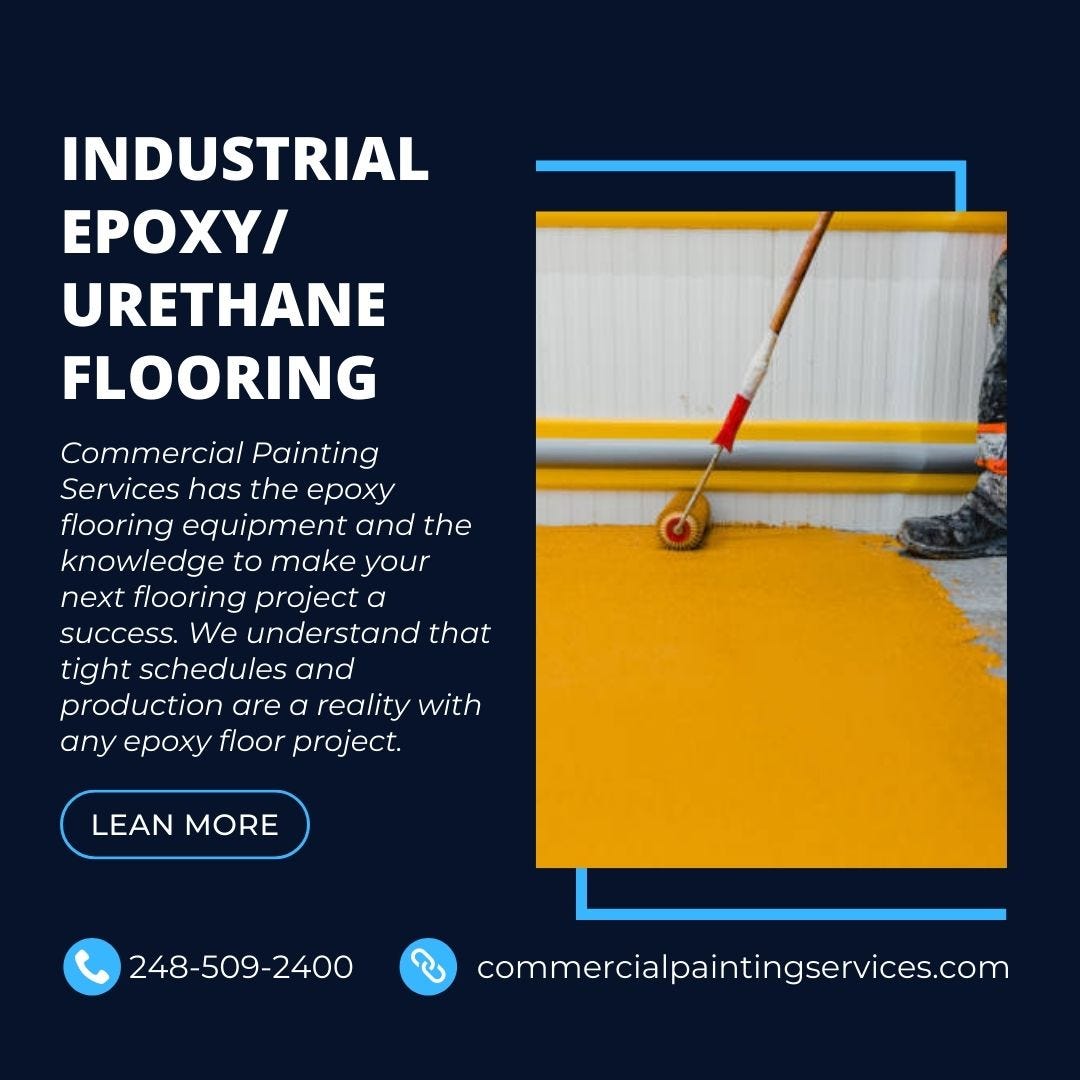 INDUSTRIAL EPOXY FLOORING DETROIT, MI. Extreme Painting Medium