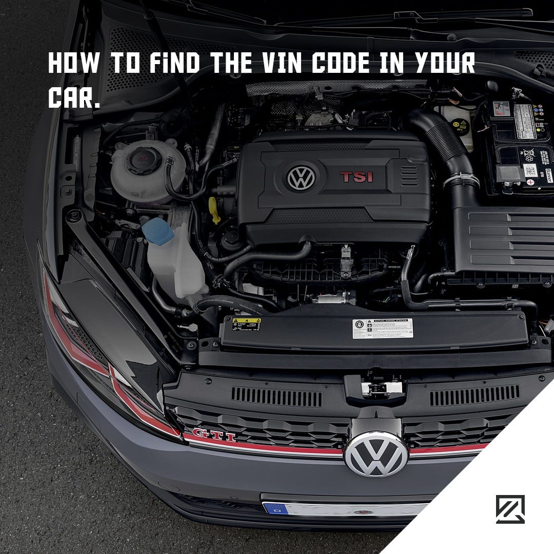 How To Find The VIN Code In Your Car | by Alex Milta | Milta Technology |  Medium