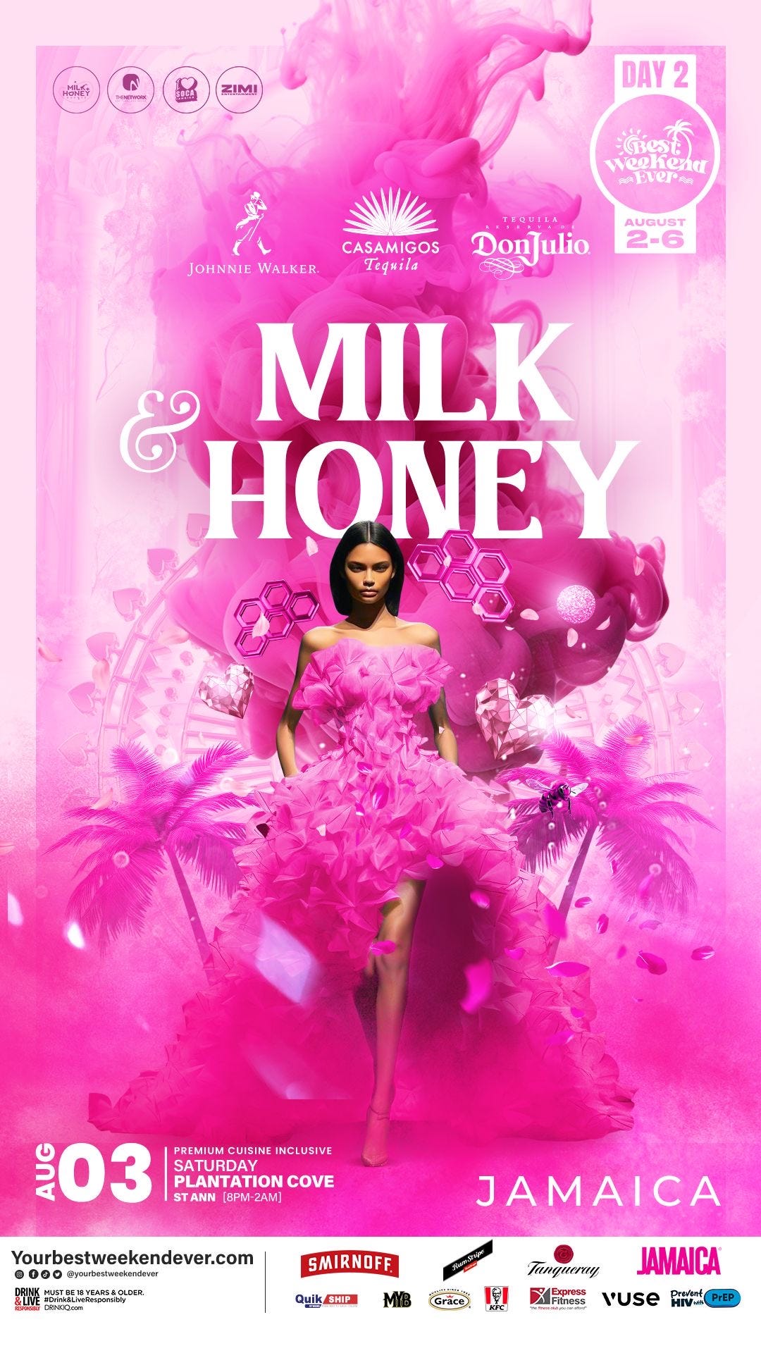 Milk & Honey Jamaica — Best Weekend Ever Harry Ajax Medium