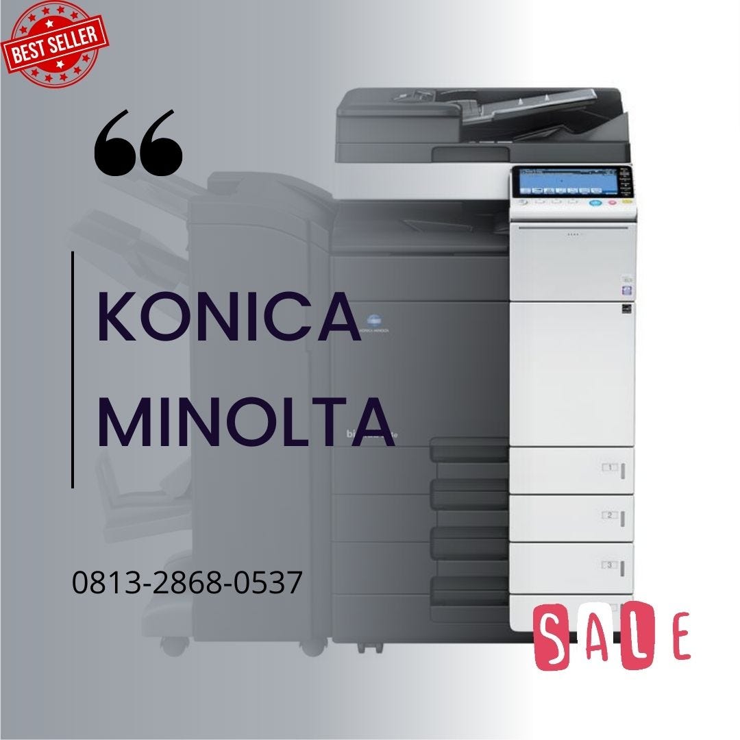 Distributor Resmi Mesin Fotocopy Import Production Printer Konica