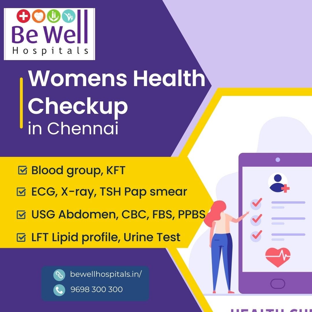 Womens Health Checkup in Chennai Be Well Hospitals Medium