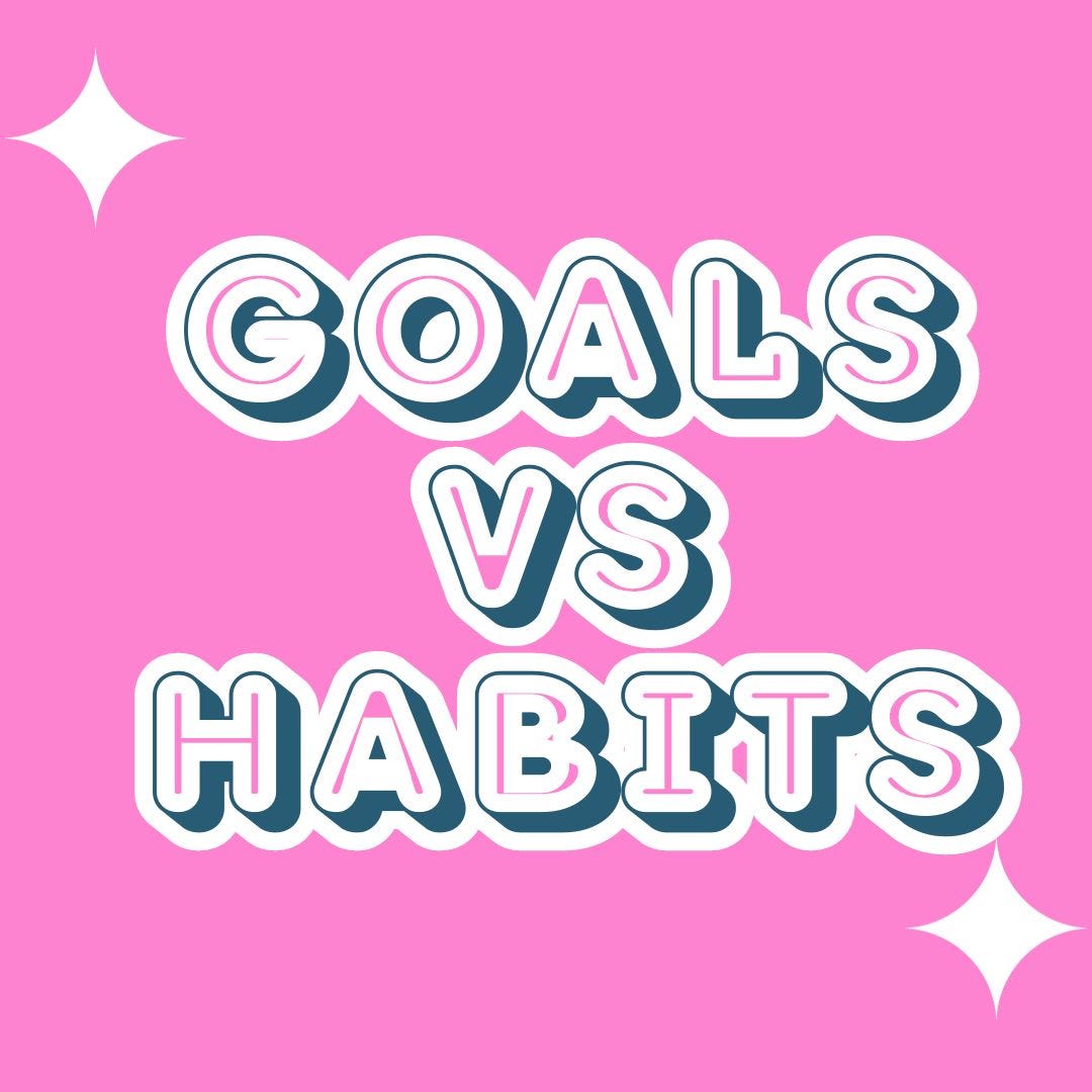 GOALS VS SYSTEMS(HABITS). GOAL; by Your Self Worth Matters Oct, 2023 Medium