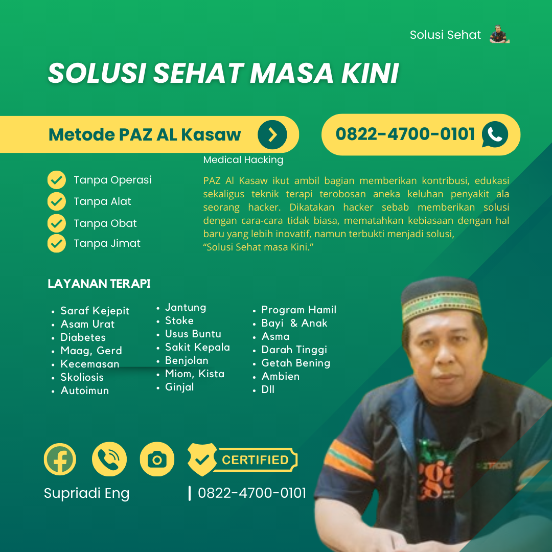 Cara Mengobati Saraf Kaki Lemah Makassar, HP/WA 0822–4700–0101