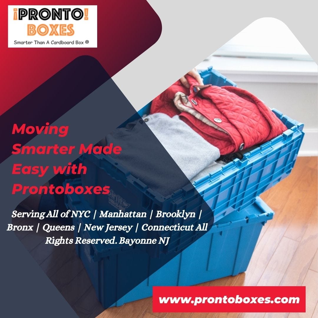 Best Moving Rental Boxes — Pronto Boxes Pronto Boxes Medium