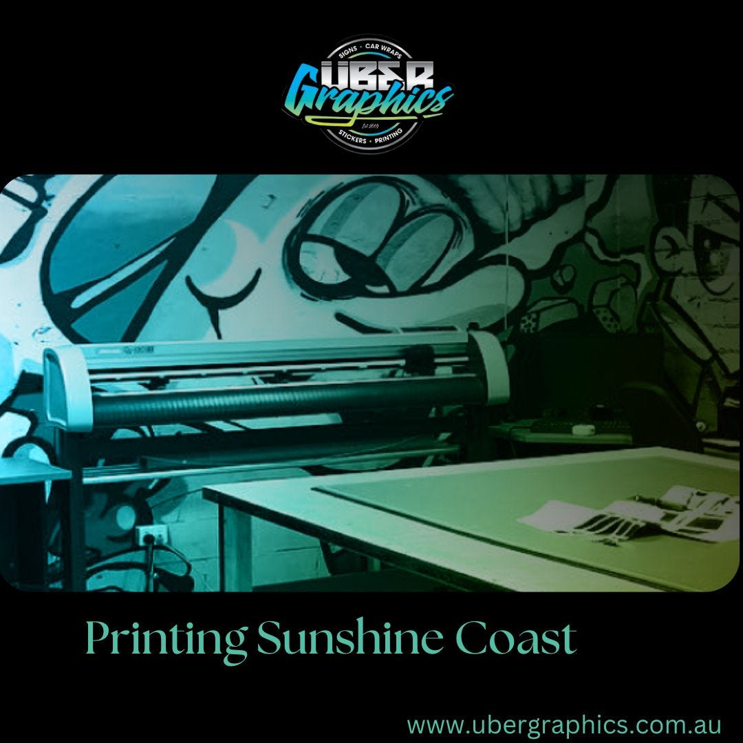 Uber Graphics Topnotch Printing Services on the Sunshine Coast Uber