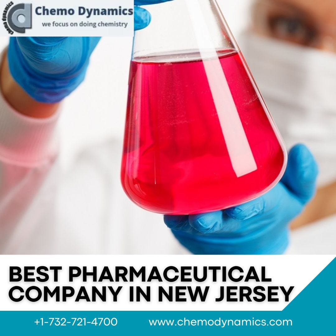 Best Pharmaceutical Company in New Jersey - Chemodynamics - Medium