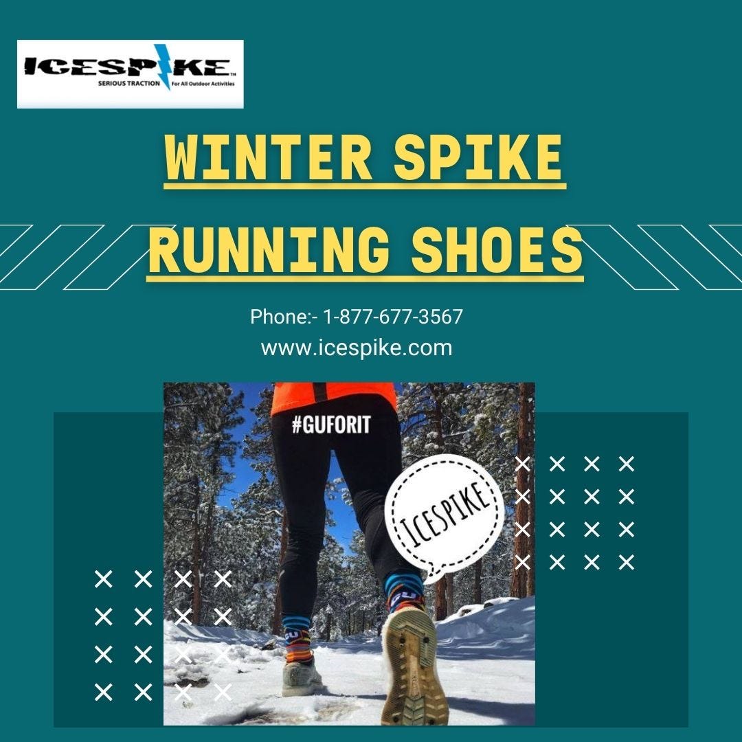 spiked ice shoes