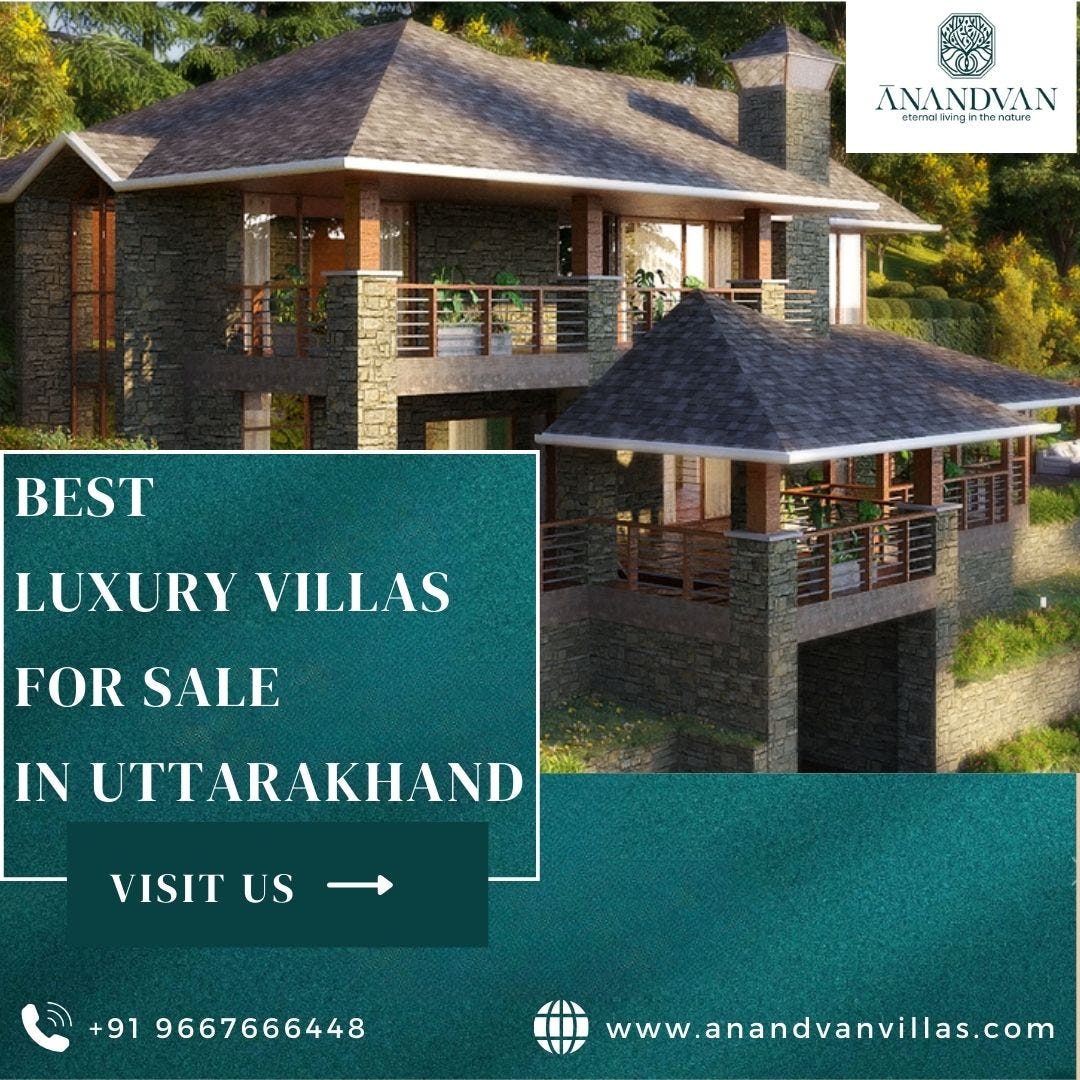 Best Luxury Villas for Sale in Uttarakhand Anandvan Villas Medium