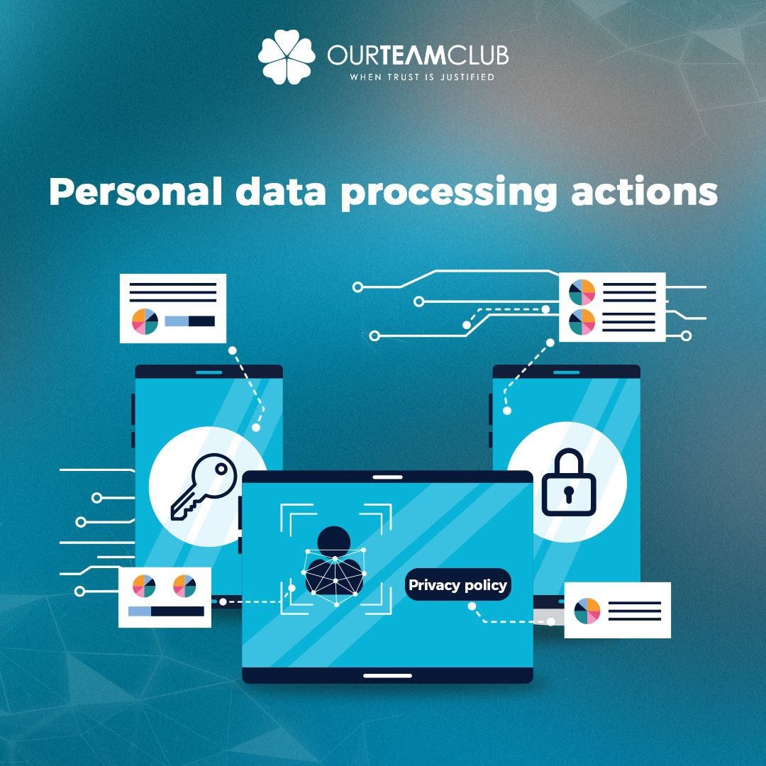 Personal data processing action - Ourteamclub - Medium