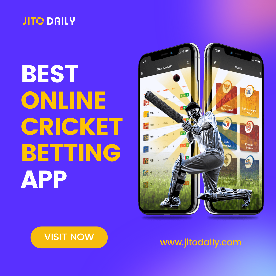 The Best Online Cricket Betting App - www.jitodaily