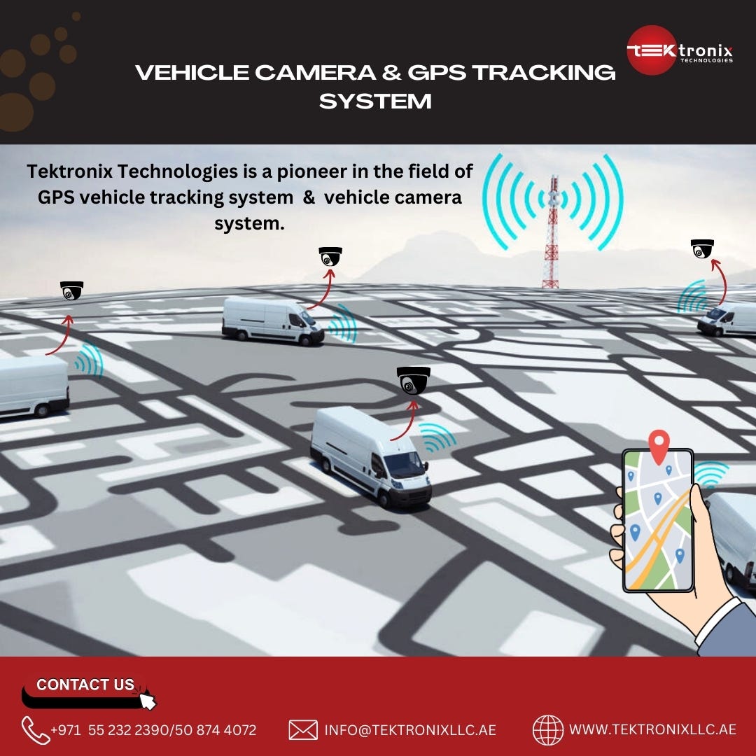 Tektronix Technologies’ Dashcam with GPS Tracking within Dubai, Abu
