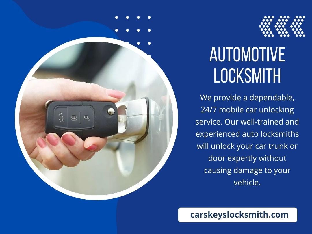 Automotive Locksmith - Mobile Locksmith & Car Key Replacement - Medium