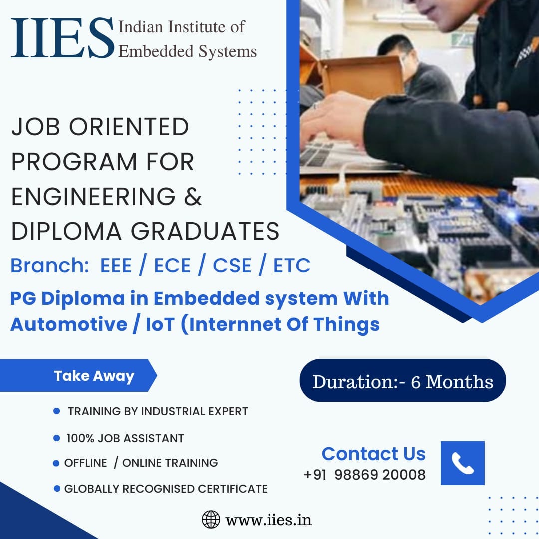 embedded systems training in bangalore, by Iiesbangalorebl