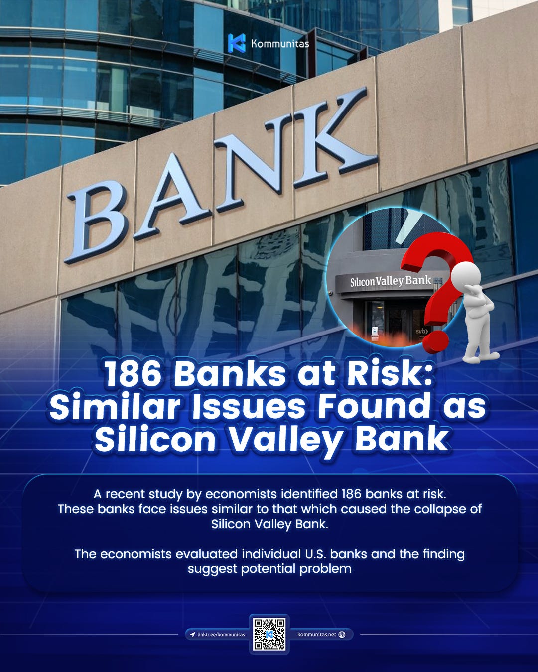 186 Banks at Risk Similar Issues Found as Silicon Valley Bank by