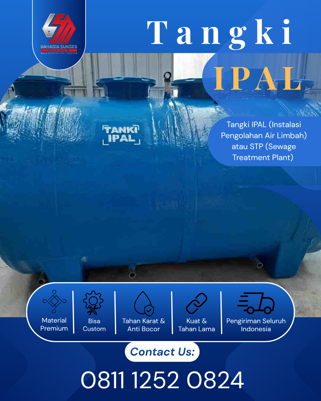 Jual Tangki IPAL Fiberglass Harga Terjangkau: Investasi Cerdas untuk Pengolahan Limbah