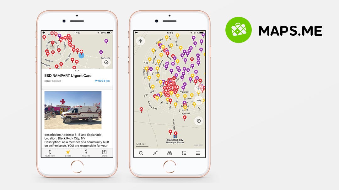 MAPS.ME Releases Guides for Burning Man Visitors | by Dimitry O. Photo ...