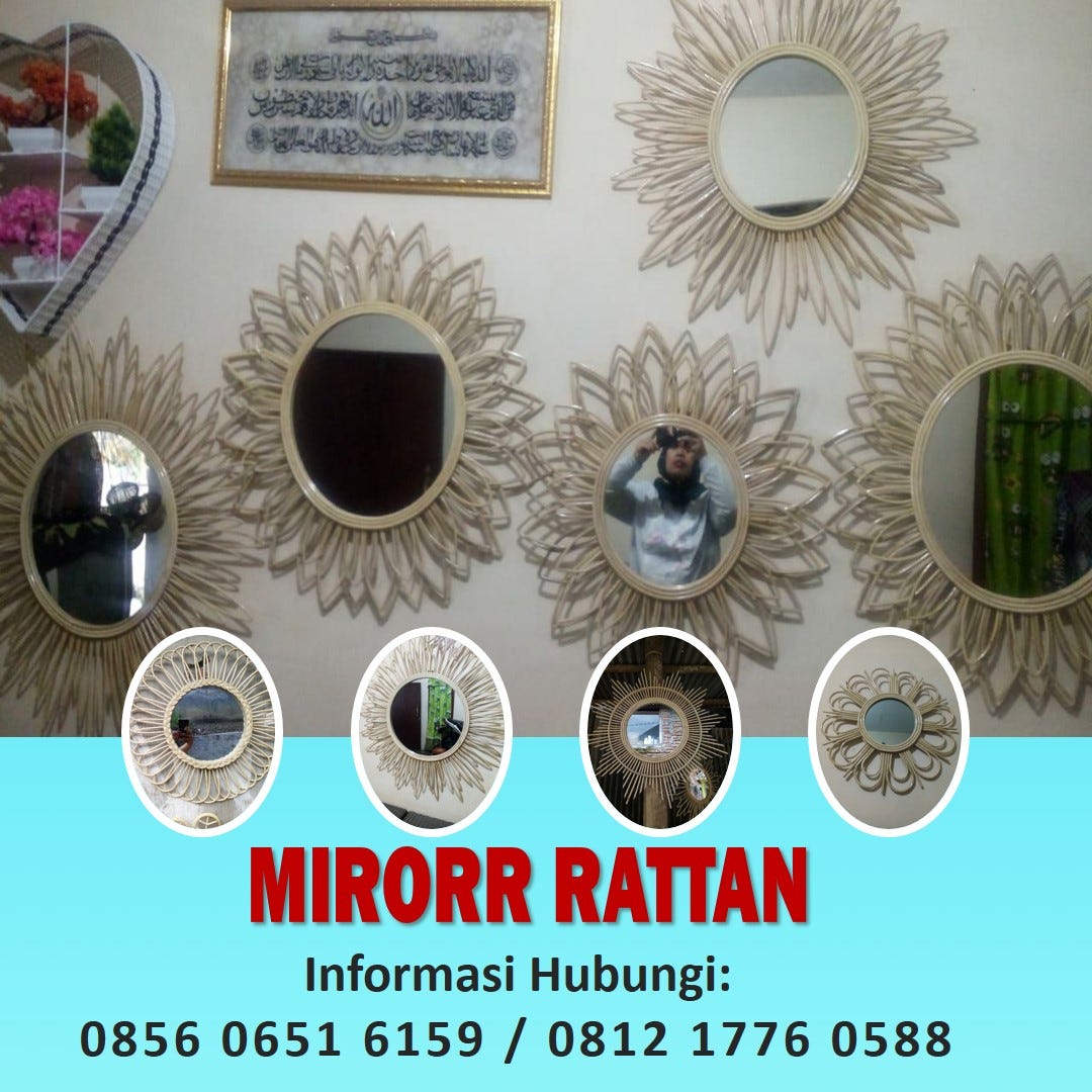 Call/WA 0856 0651 6159 Rattan Wall Mirror Australia by