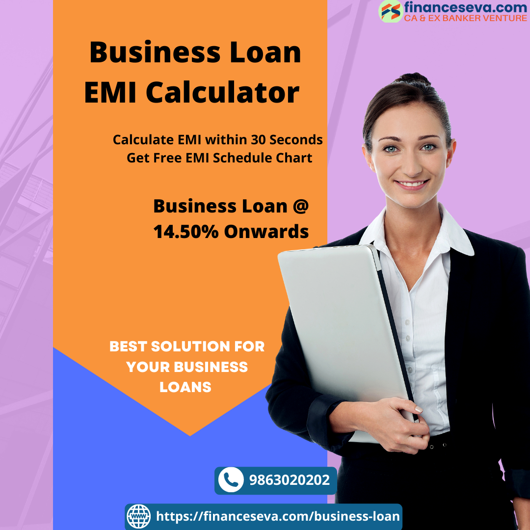 Business Loan EMI Calculator. A Business Loan is an easy way to grow