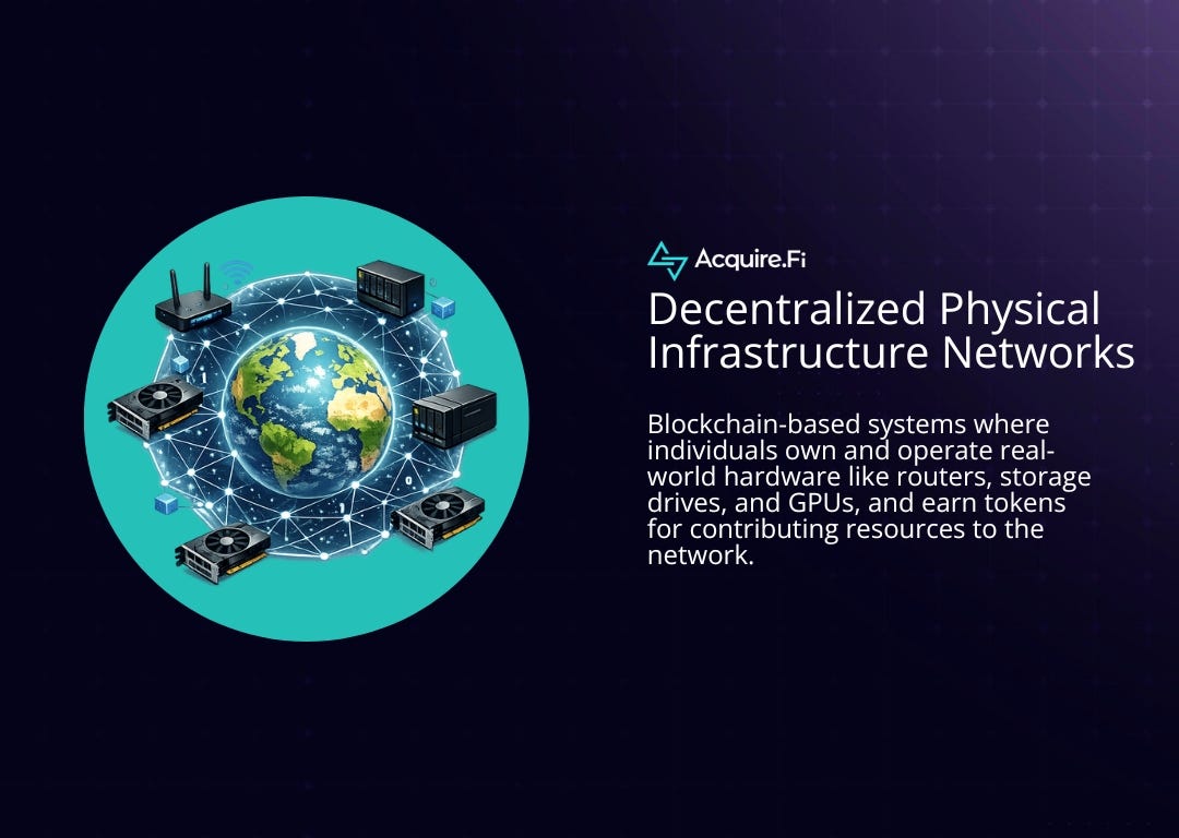 Decentralized Physical Infrastructure Networks (DePIN) Primer