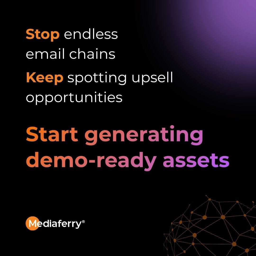 Stop Endless Email Chains & Generate Demo-Ready Assets with AI | Mediaferry