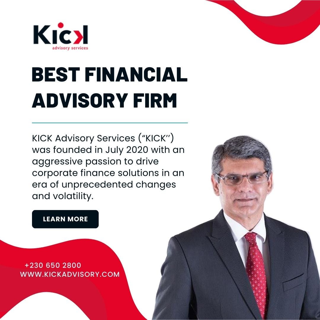 Best financial advisory firm KICK Advisory Services kickadvisory