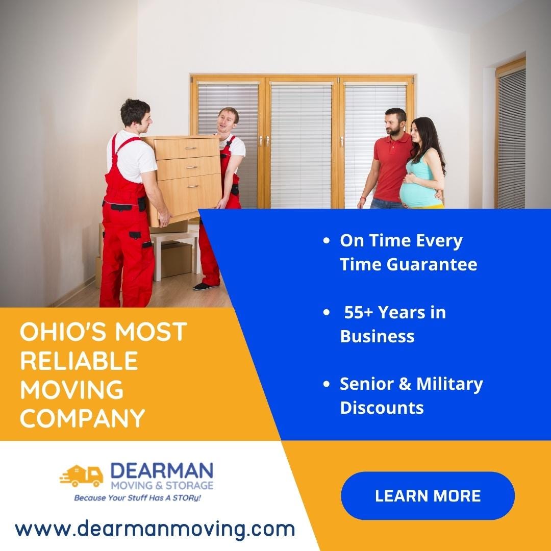 Moving Companies Near Me — Westerville, OH by Dearman Moving