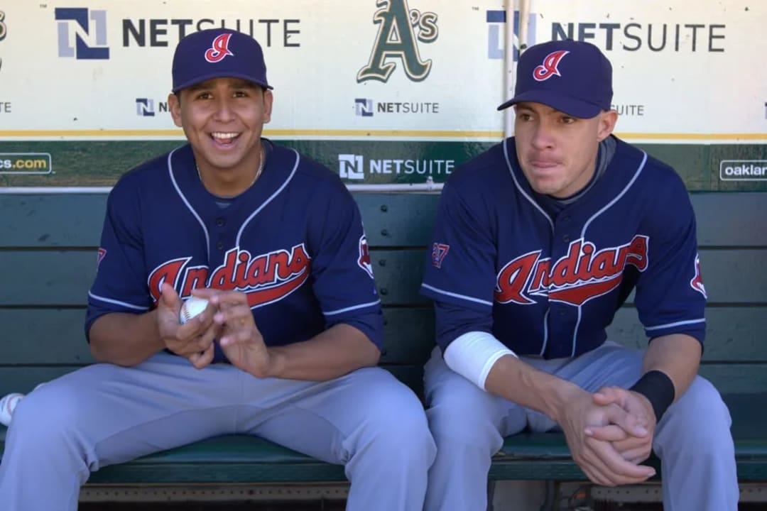 Cleveland Indians Carlos Carrasco. Cookie signed through 2022