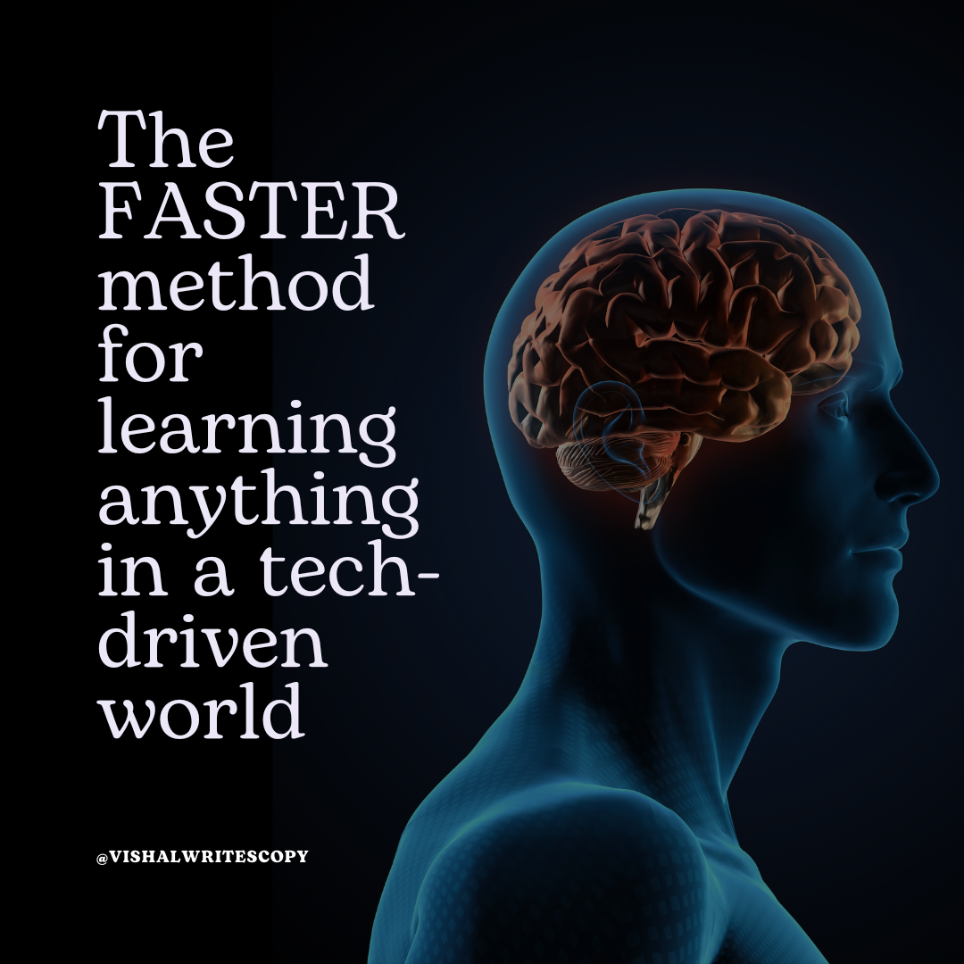 The FASTER method for learning anything in a tech-driven world