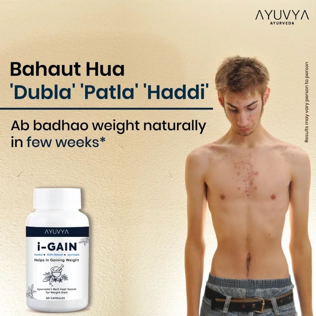 iGain by Ayuvya Ayurveda The Key to Ayurvedic Weight Gain by Ayuvya Ayurveda Jun, 2023 Medium