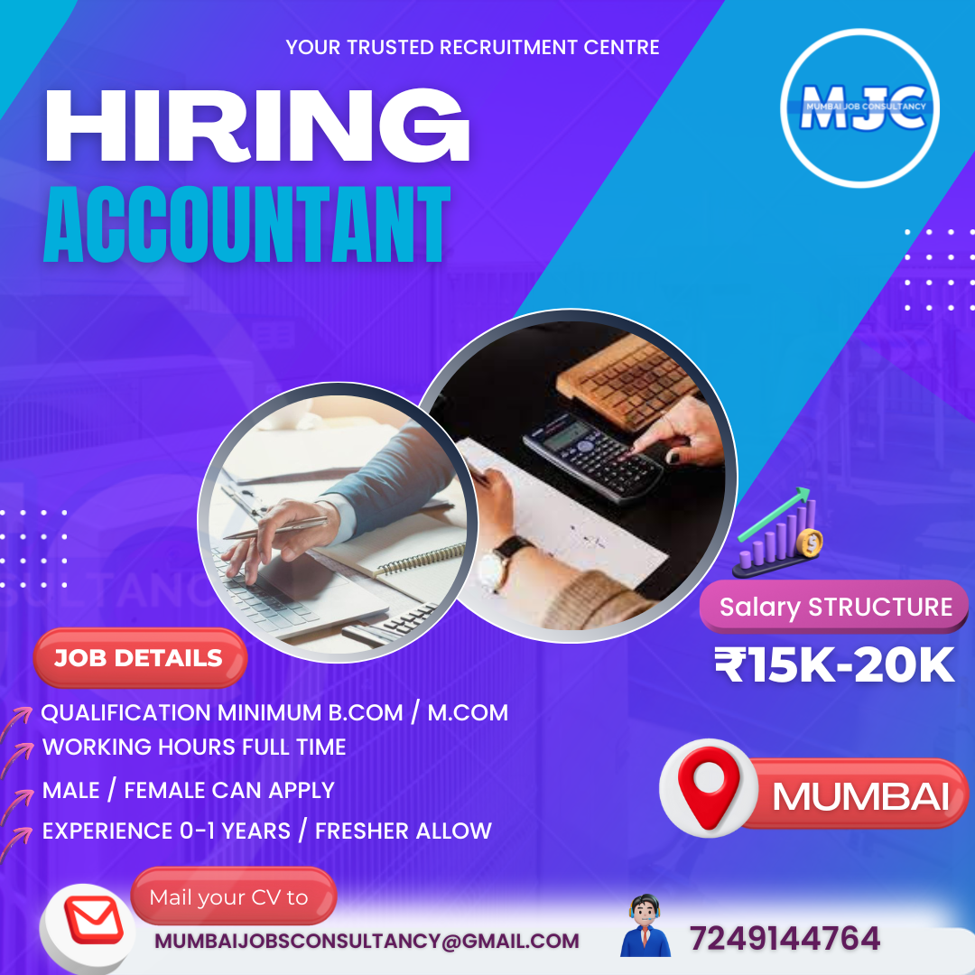 Hiring Accountant In Mumbai SEND YOUR RESUME CV Mumbaijobsconsultancy part-time-rn-jobs-near-me-part-time-cna-lpn-jobs-at-ohsu-in-portland