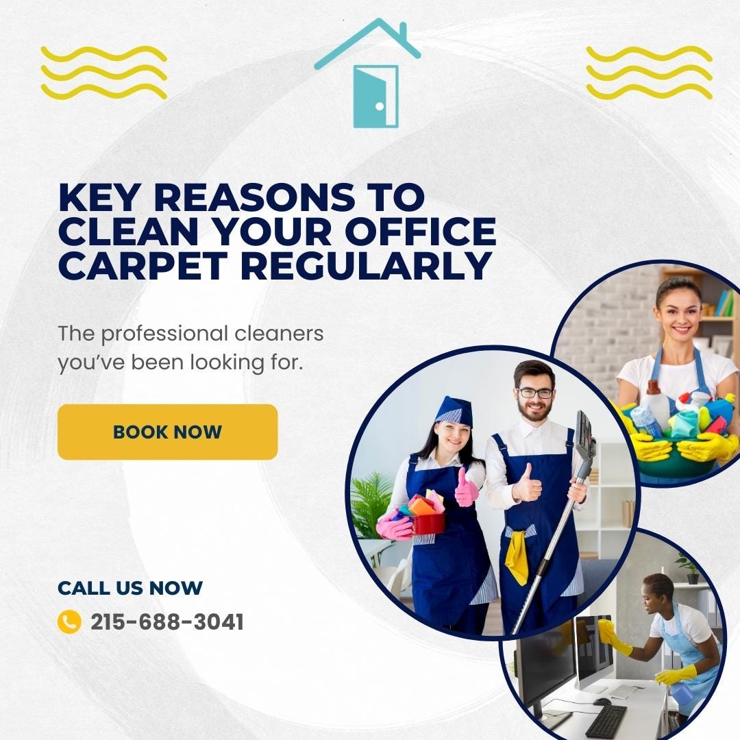 Key Reasons to Clean Your Office Carpet Regularly by Top Notch Cleaners Medium