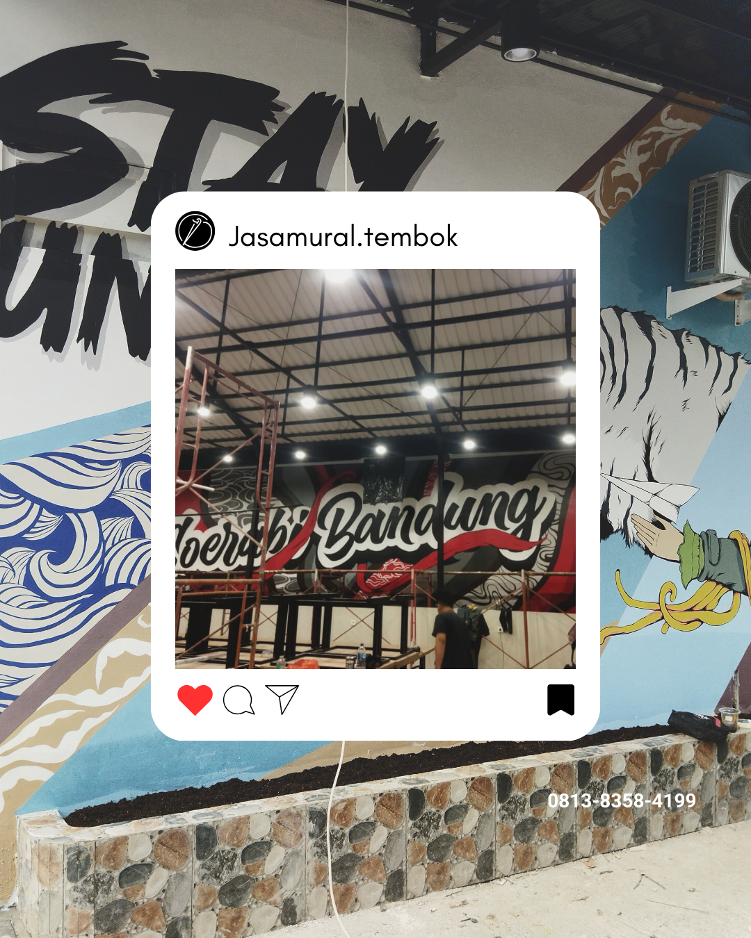 Jasa Mural Restoran Cibinong 081383584199
