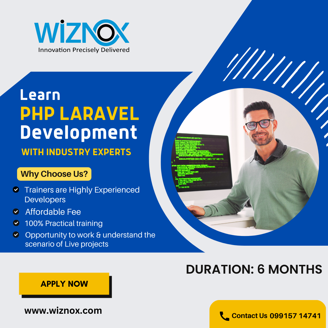 PHP Laravel Training in Mohali Chandigarh - Mamtawiznox - Medium