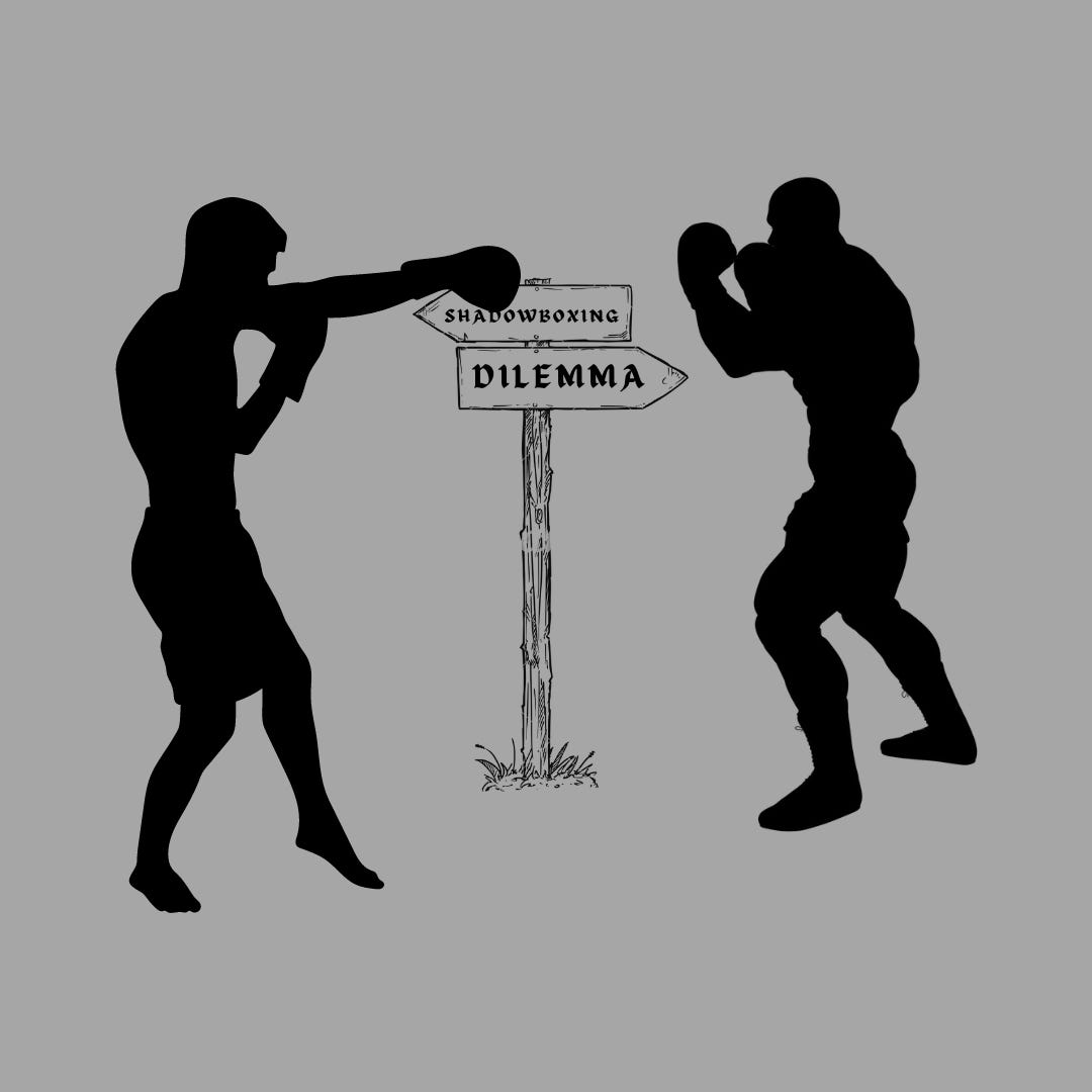 SHADOWBOXING DILEMMA Akinwunmi John Medium