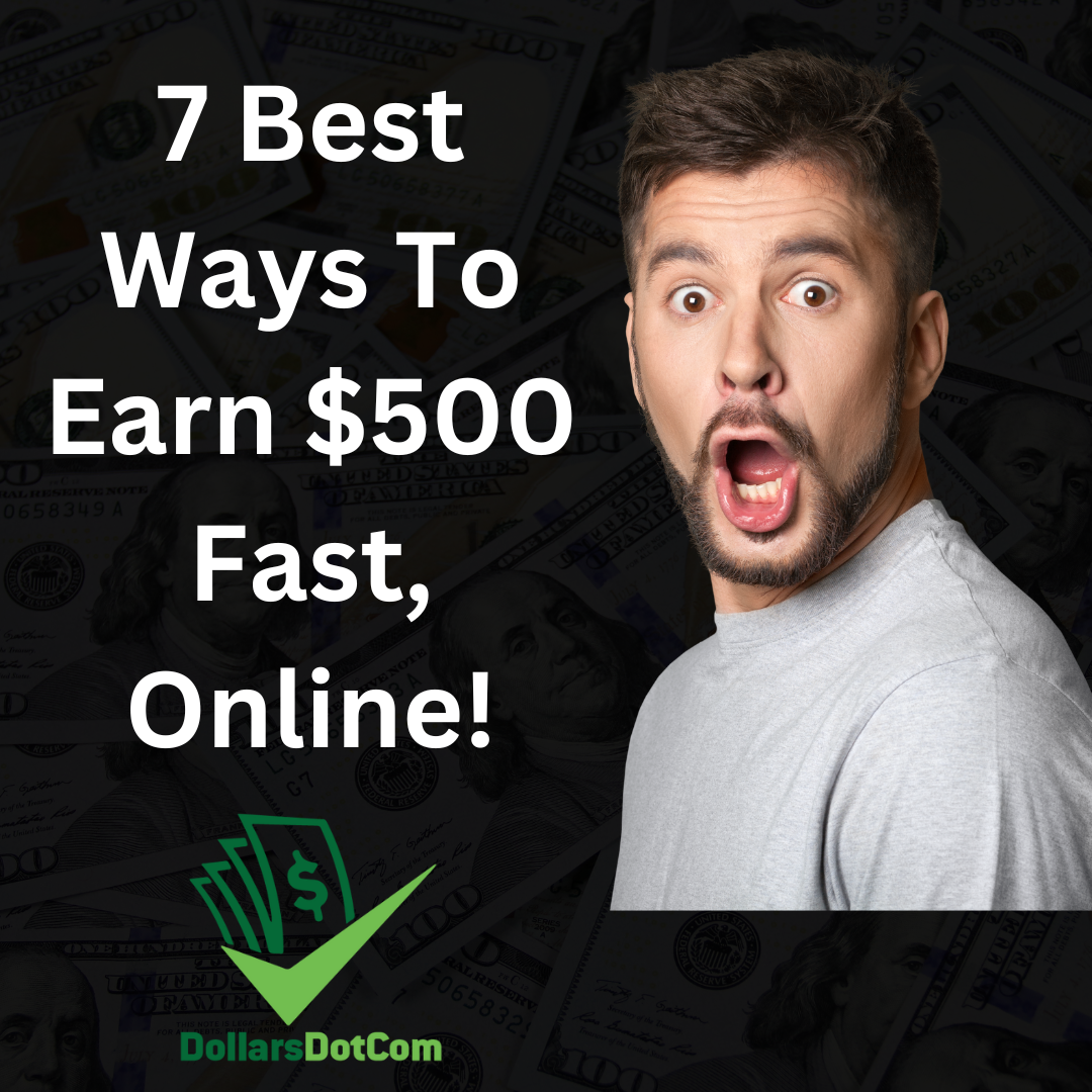 How to make 500 dollars fast deals