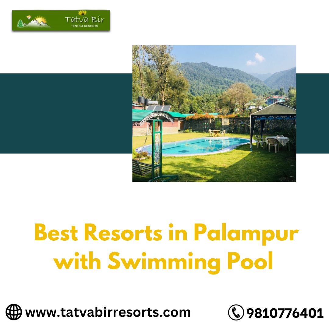 Best Resorts in Palampur with Swimming Pool Tatvabir Resorts Medium