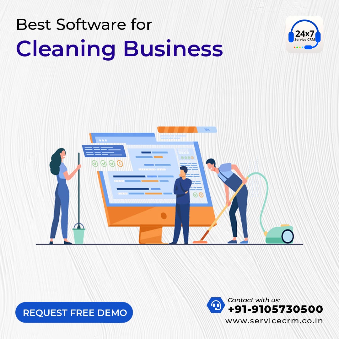 Top Cleaning Business Software Solution — Service CRM by Service CRM